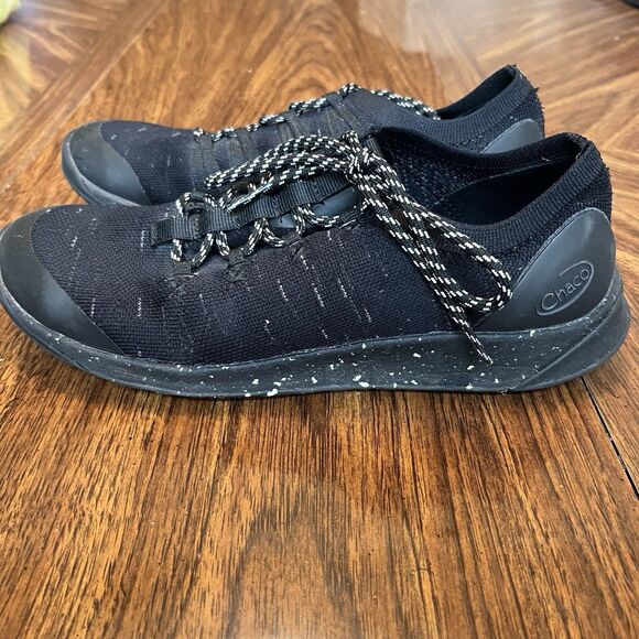 Chaco Women’s Size 8 Scion Black Mesh Hiking Sneakers Shoes - Picture 6 of 10